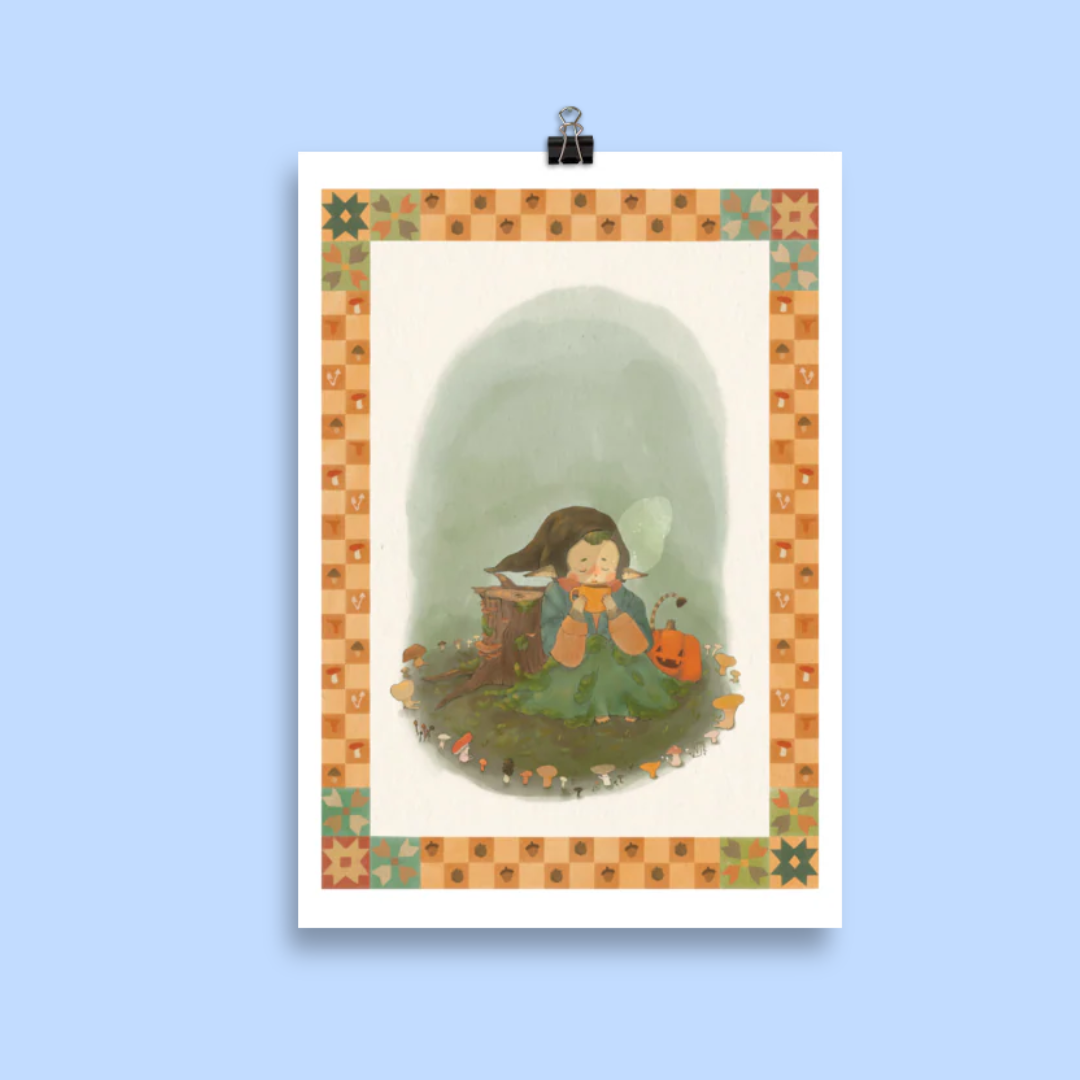 Cosy Goblin Print