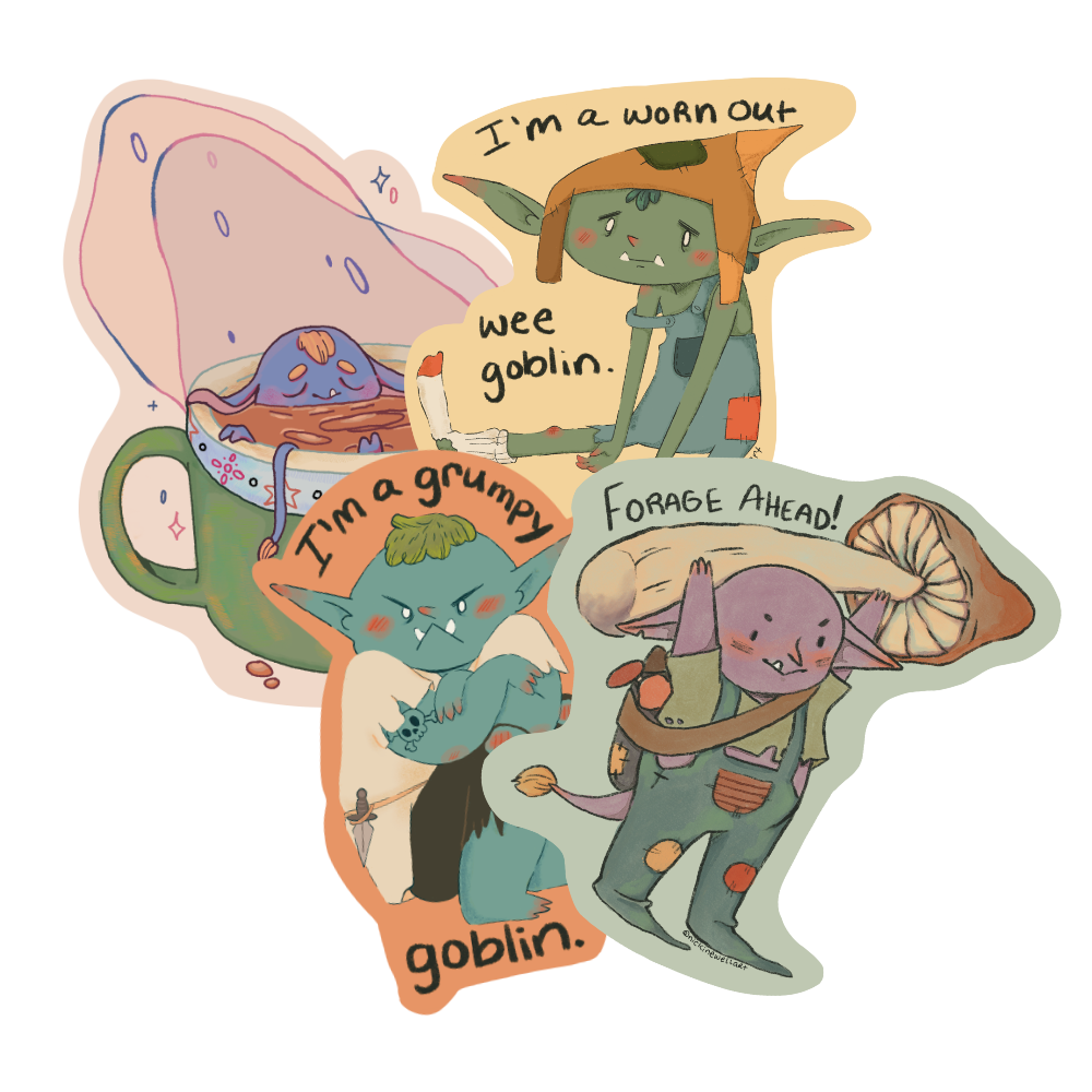 Goblin Sticker Bundle