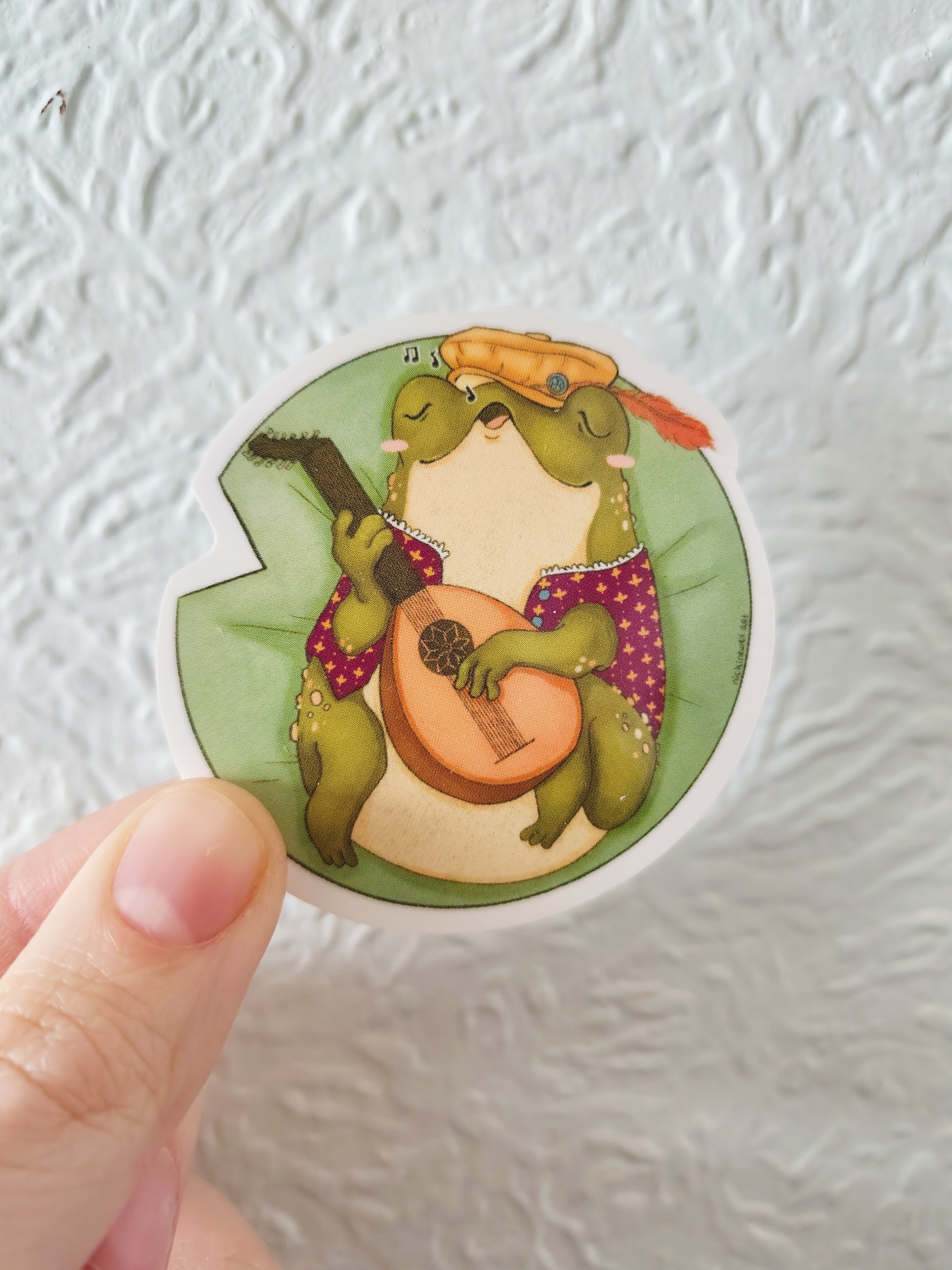 Toad Bard Sticker