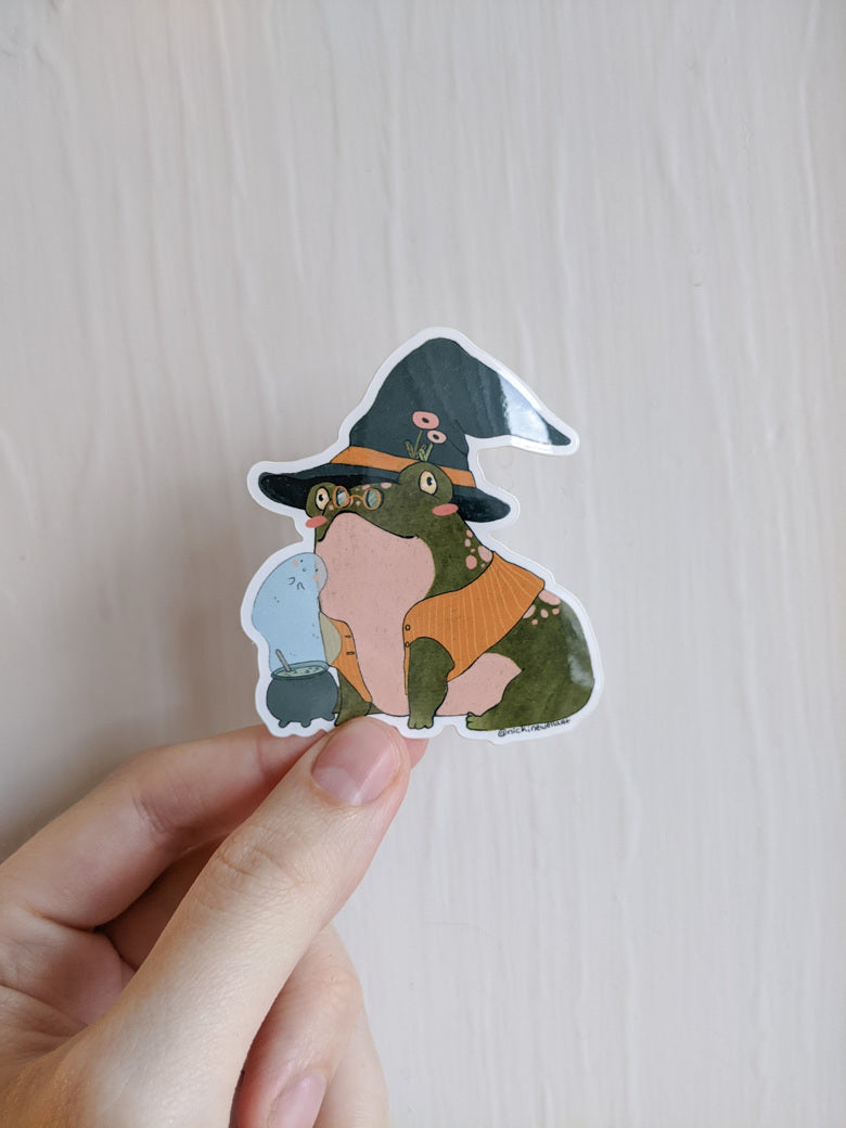 Sorcerer Toad Sticker